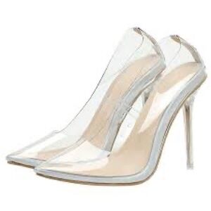 Cream Elegant Stiletto Heels